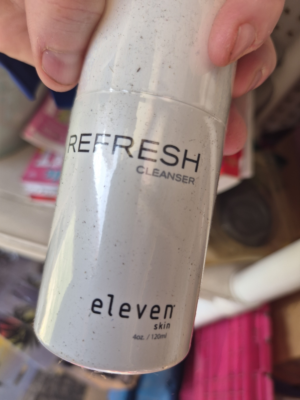 Refresh Cleanser in White - Gentle Exfoliating Face Wash